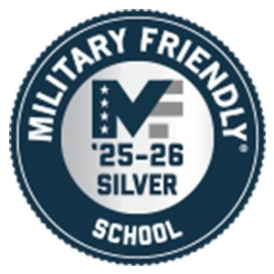 Logo Military Friendly School 25-26 Silver