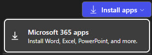 Microsoft Install Apps